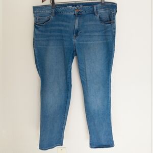 Old Navy High Rise Straight Jeans Size 20